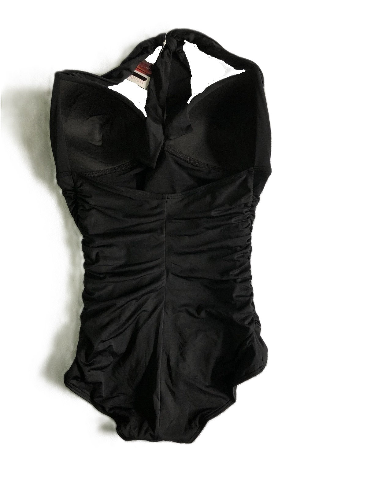 Ex High Street Swimwear One Piece Black Size 12