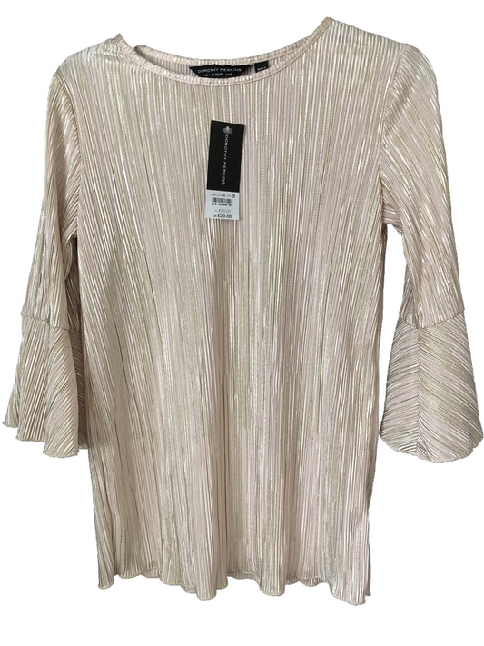 Dorothy Perkins Women's 3/4 Sleeve Top Size 8
