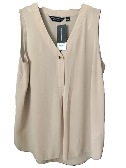 Dorothy Perkins Women's Sleeveless Blouse Top Size 10