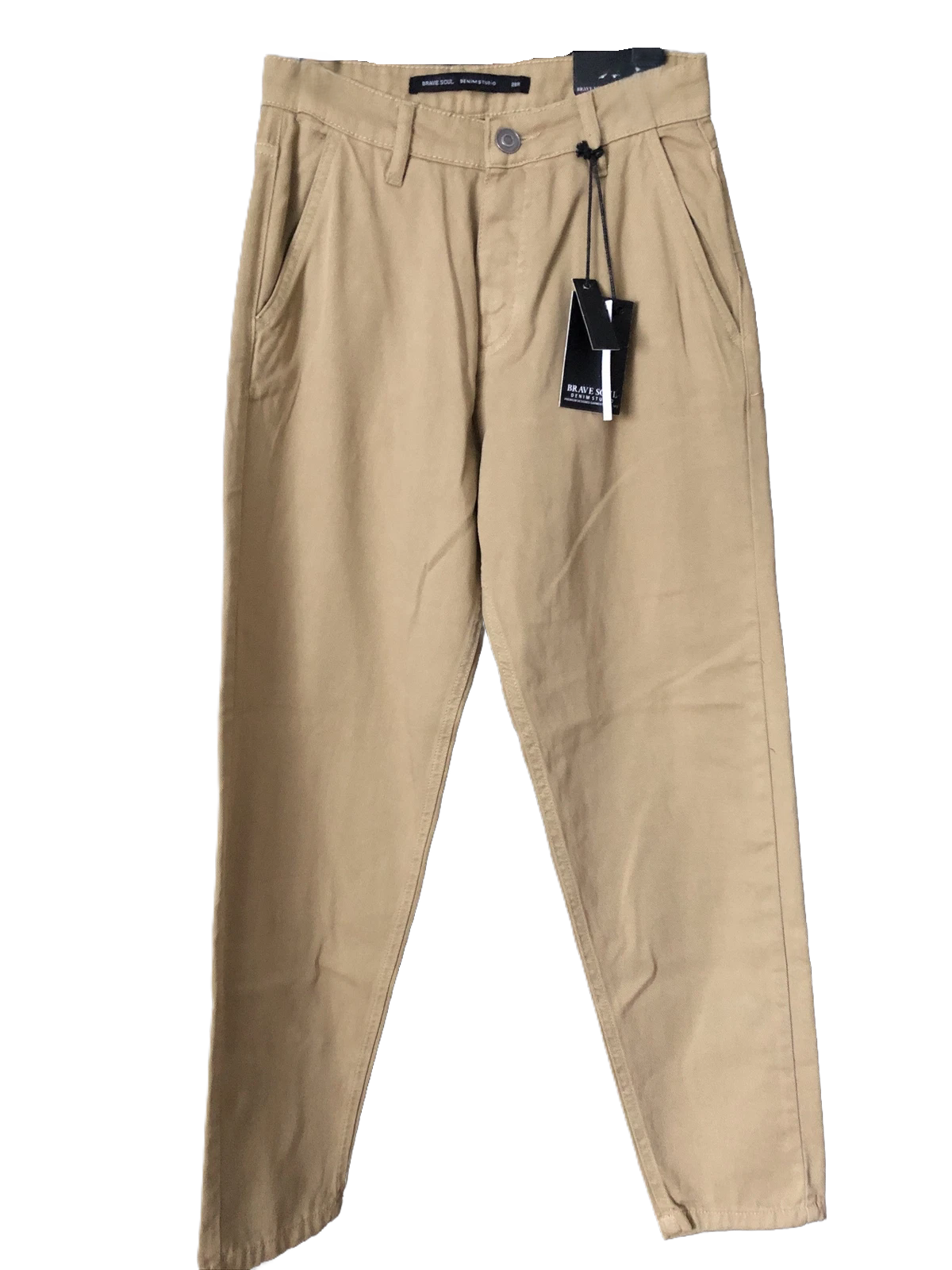 Brave Soul Men's Brown Jeans Size 28 R