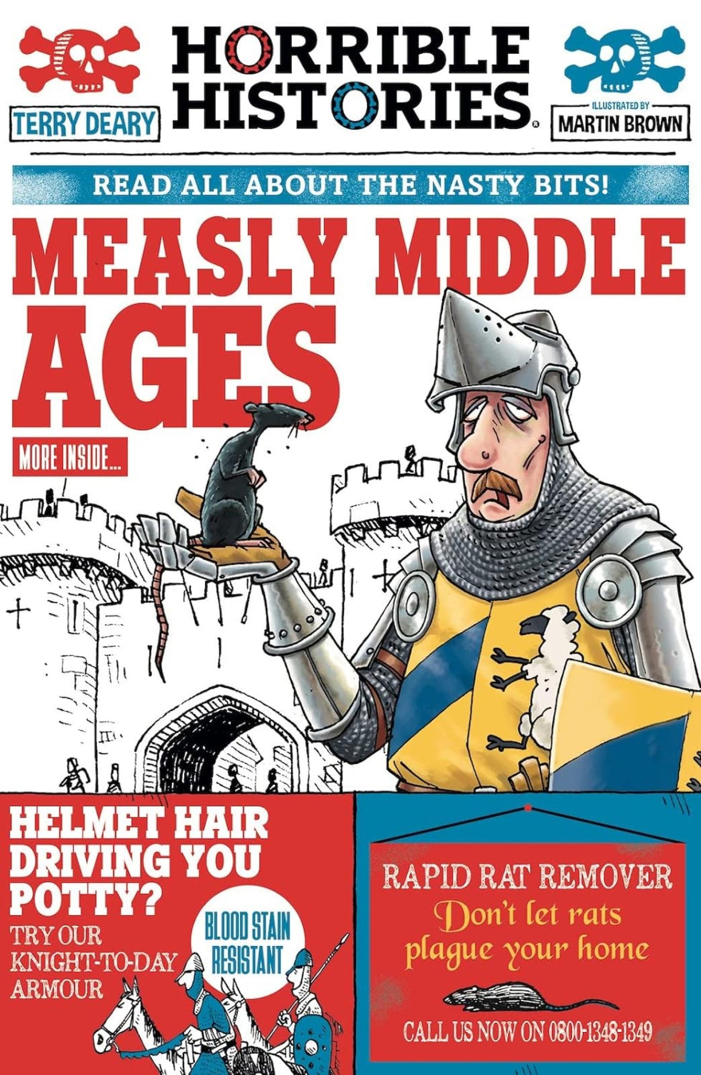 Horrible Histories Measly Middle Ages Paperback by Terry Deary