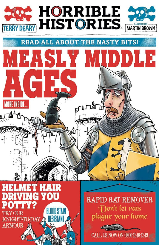 Horrible Histories Measly Middle Ages Paperback by Terry Deary