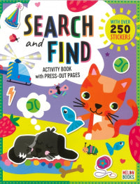 Search And Find Activity Book With Press-Out Page
