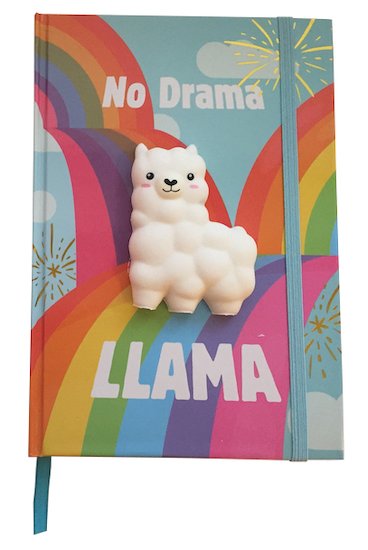 No Drama Llama Squishy Journal, Scholastic