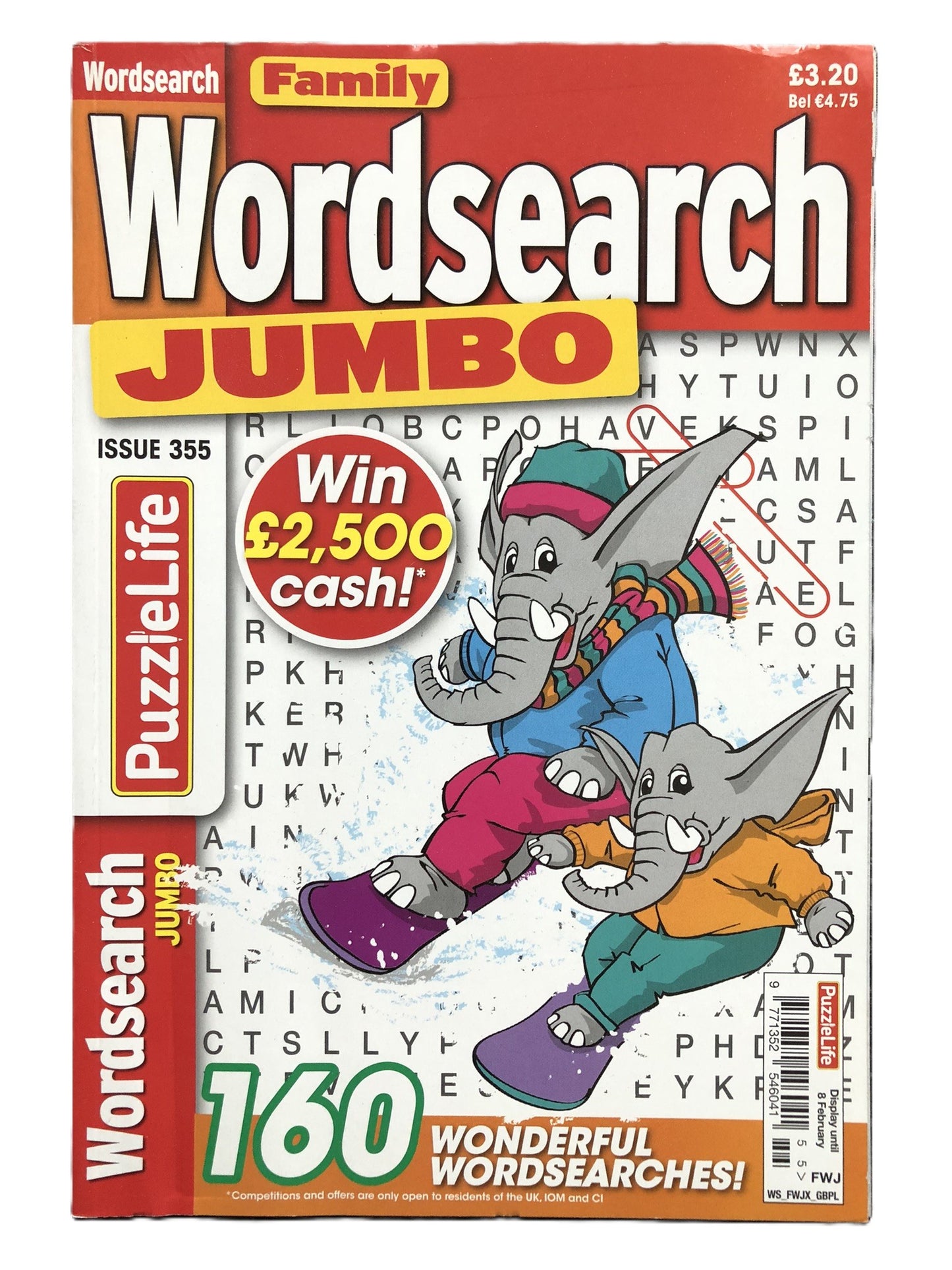 Wordsearch Puzzles New Various Issues