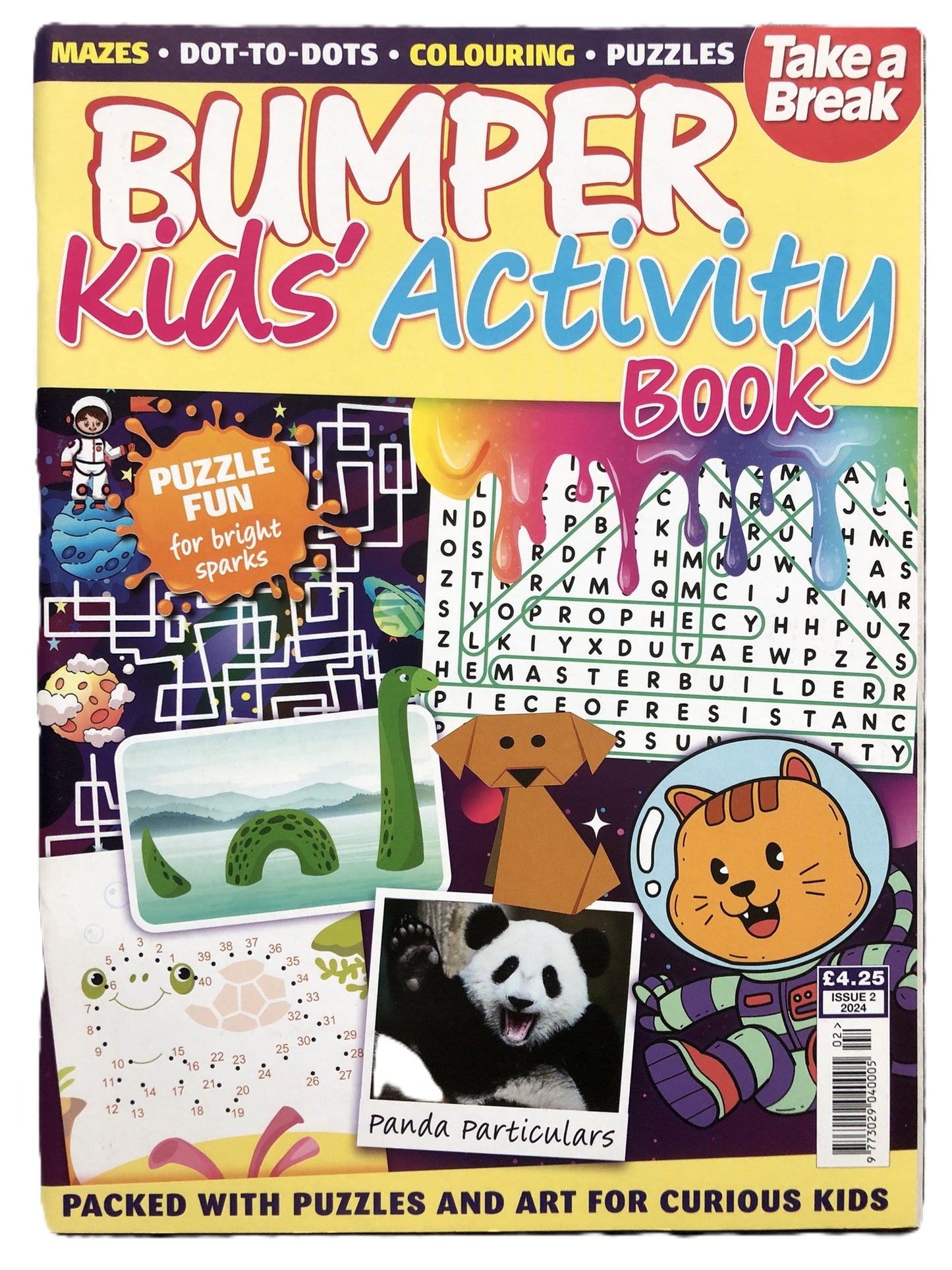 Take a Break Bumper Kids' Activity Book Two Different Issues