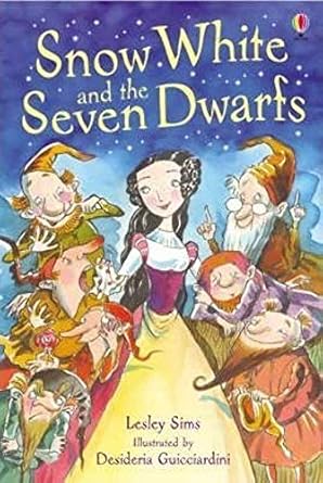 Snow White and The Seven Dwarfs (Young Reading Series 1) Paperback Lesley Sims