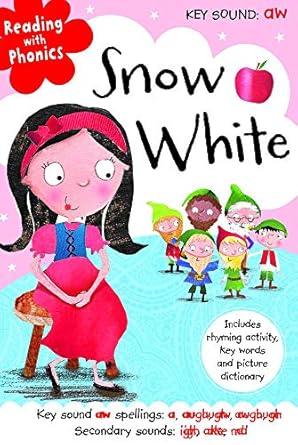 Snow White – Reading with Phonics Paperback by Claire Fennell
