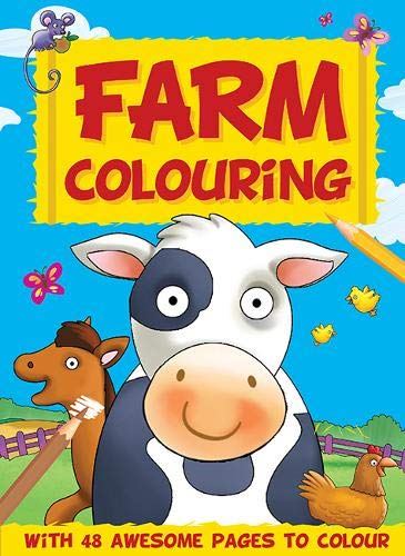 Farm Colouring Book Paperback