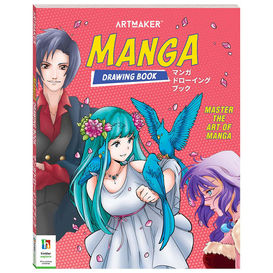Art Maker Manga Drawing Book Paperback 64 Pages