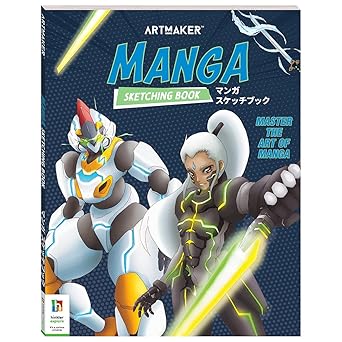 Art Maker Manga Sketching Book 64 Pages Paperback