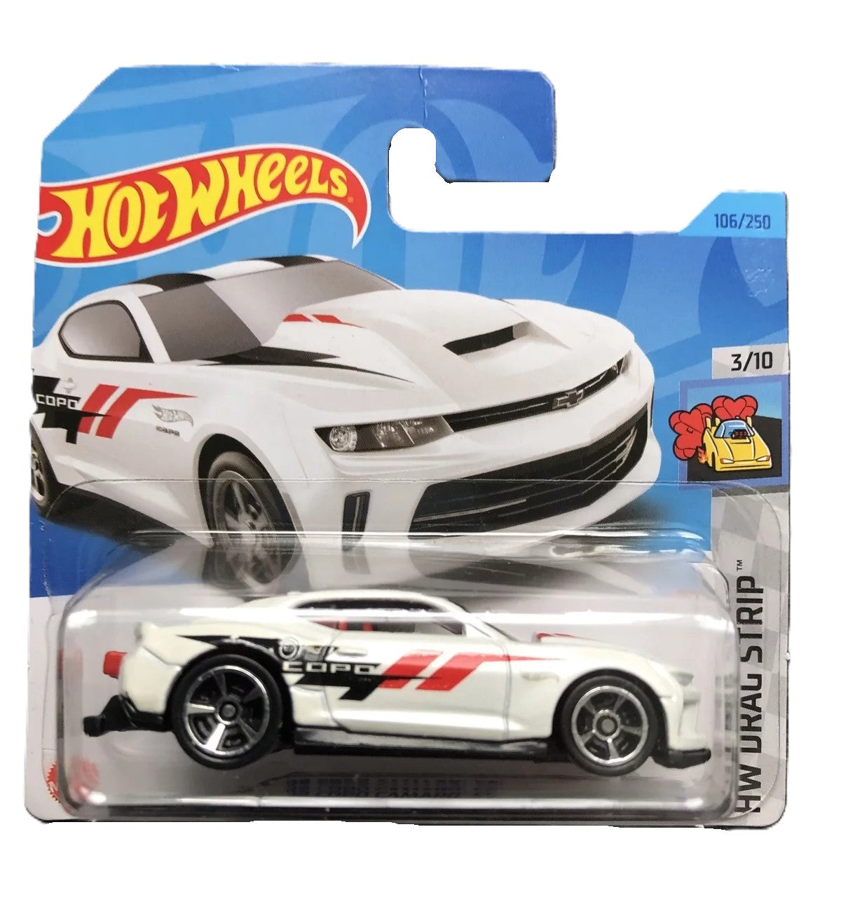 Hot Wheels '18 Copo Camaro SS' HKH28 (HW Drag Strip 3/10) 106/250
