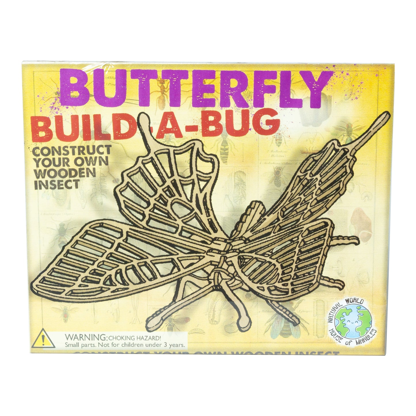 House of Marbles Wooden Build-A-Bug Kit