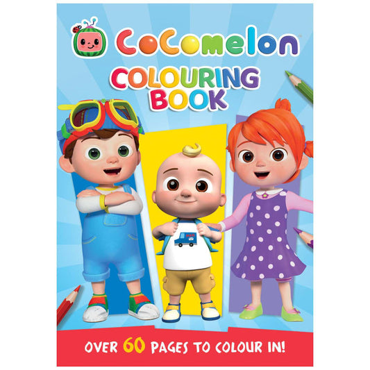 CoComelon Colouring Book Paperback - Over 60 Pages to Colour