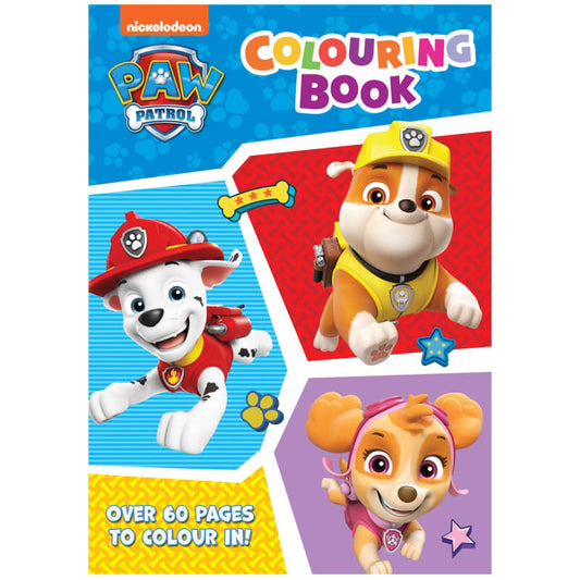 Paw Patrol Colouring Book Paperback Over 60 Pages to Colour