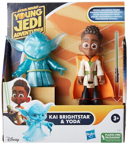 Star Wars Young Jedi Adventures Kai Brightstar & Yoda Figures