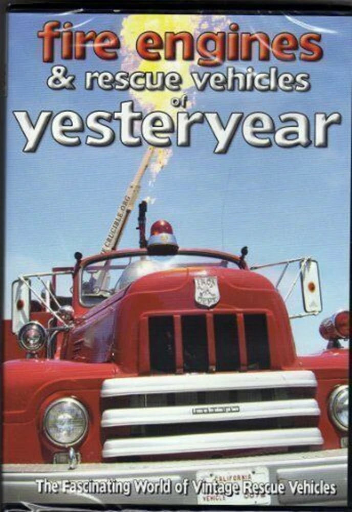Fire Engines & Rescue Vehicles of Yeasteryear (1999) DVD