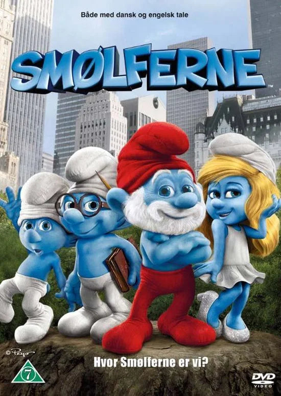 The Smurfs (Danish Import, 2011) DVD