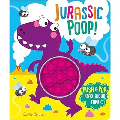 Jurassic Poop! by Clare Michelle (Board Book, 2022) Sensory Book
