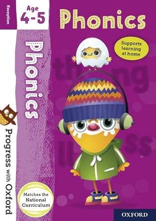 Progress with Oxford: Phonics Age 4-5 Paperback by Fiona Undrill