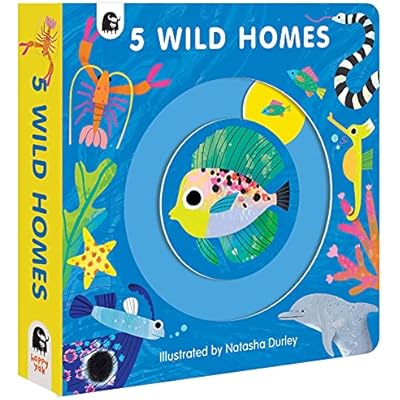 5 Wild Homes by Happy Yak (Board Book, 2021)