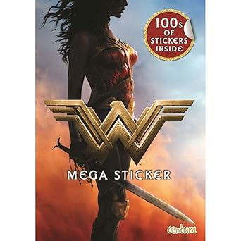 Wonder Woman Mega Sticker Book Paperback