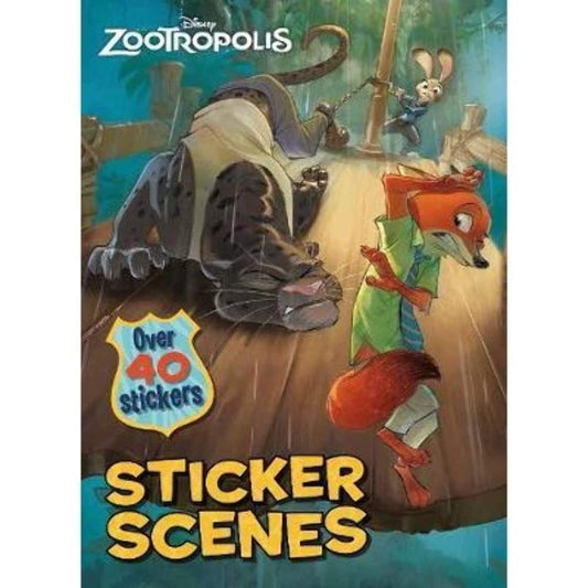 Disney Zootropolis Sticker Scenes: Over 40 Stickers Paperback