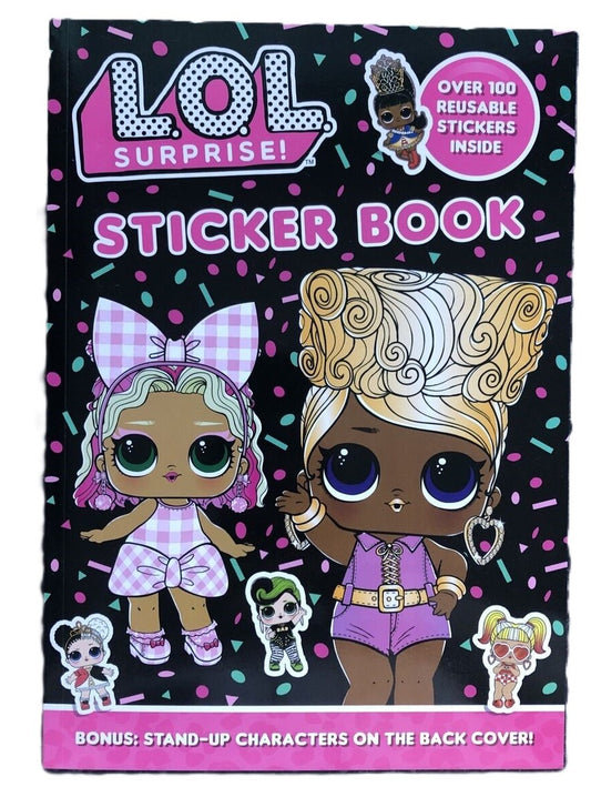 LOL Surprise! Sticker and Colouring Book Paperback