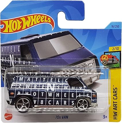 Hot Wheels - 70s Van - HW Art Cars 2/10 - HKK16 (16/250)