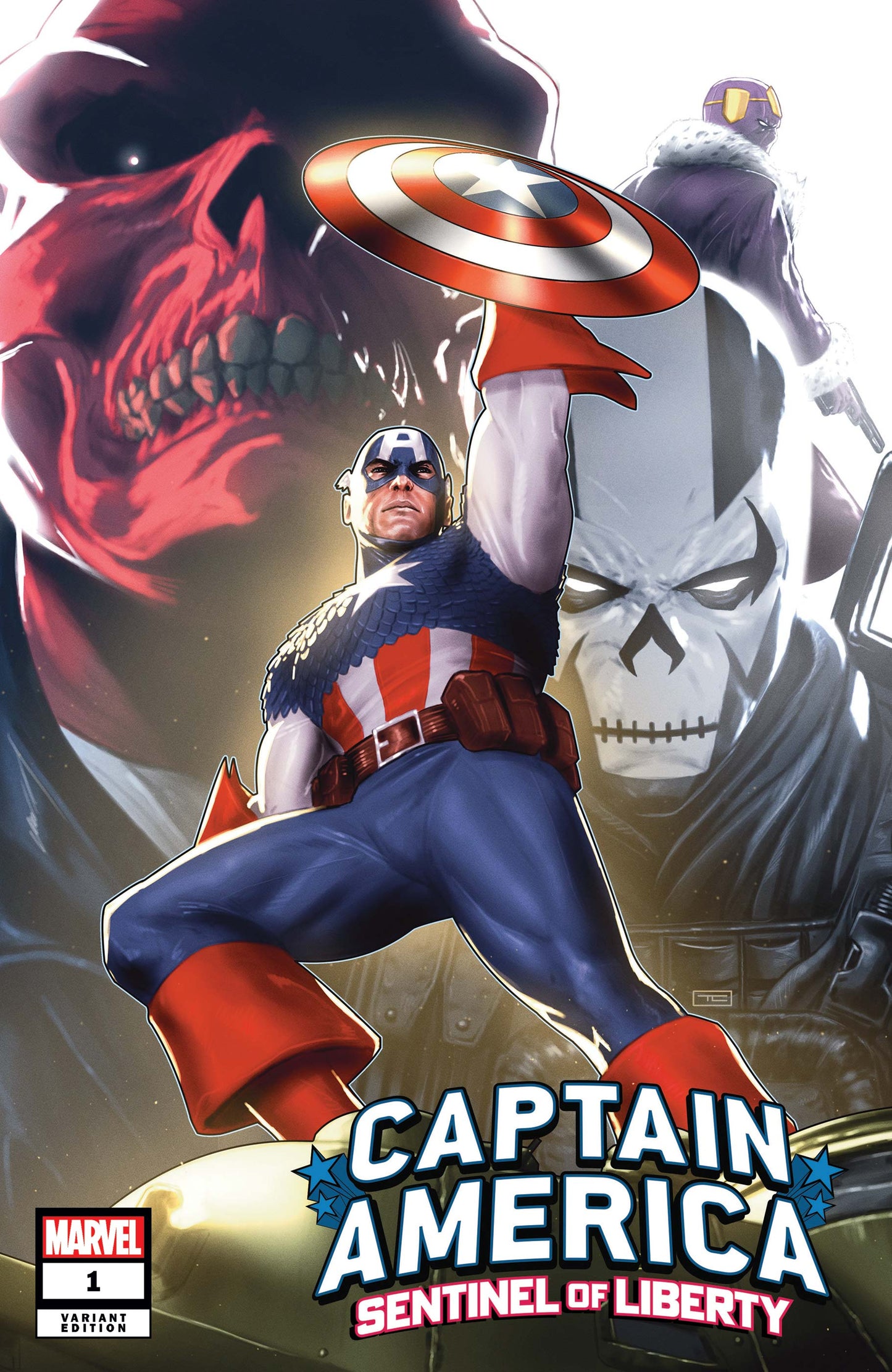 Captain America: Sentinel of Liberty #1 Clarke Variant by Jackson Lanzing & Carmen Nunex Carnero (Paperback, 2022)