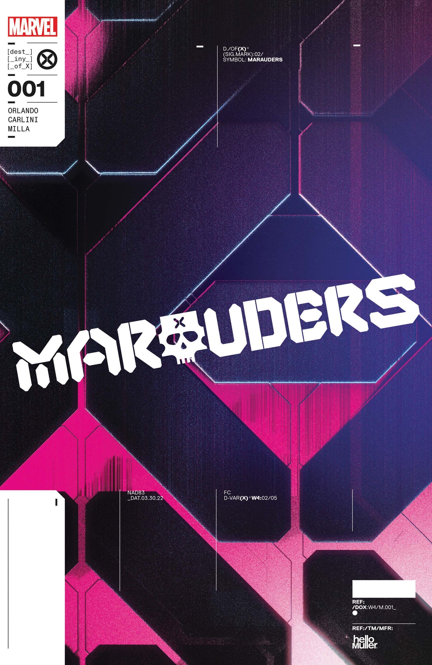 Marauders #1 Muller Variant by Steve Orlando & Eleonora Carlini (Paperback, 2022)