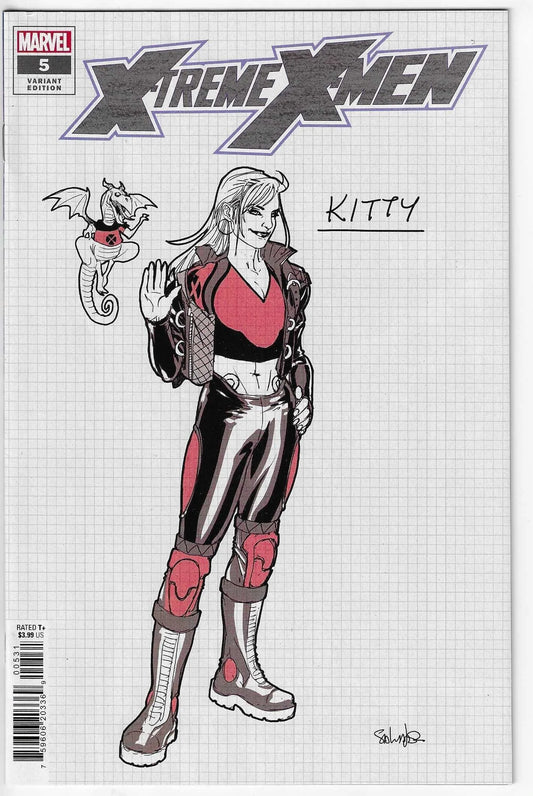 X-Treme X-Men #5 Larroca Variant (1:10) by Chris Claremont & Salvador Larroca (Paperback, 2023)