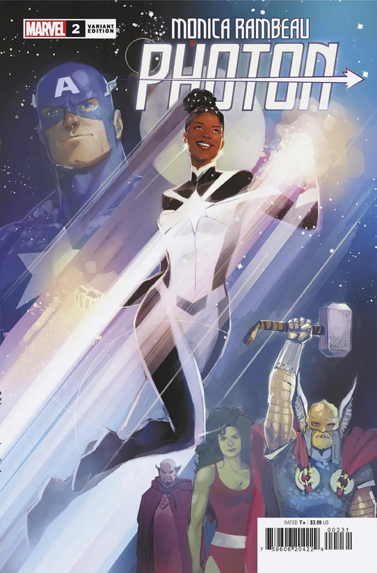 Monica Rambeau Photon #2 Reis Variant (1:25) by Eve L. Ewing & Luca Maresca (Paperback, 2023)