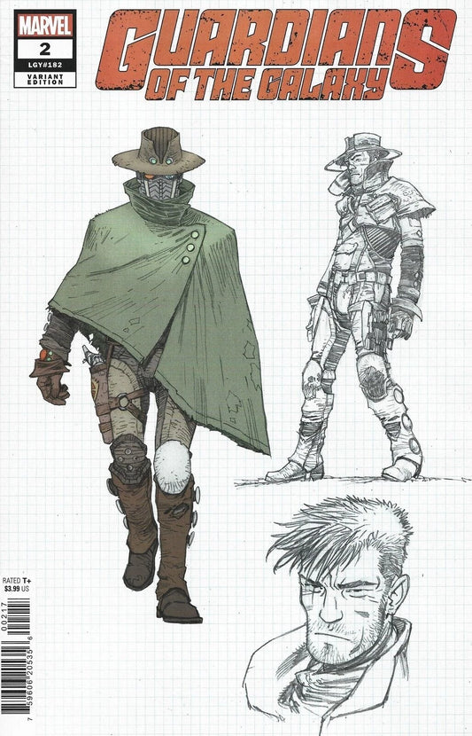 Guardians of the Galaxy #2 Walker Variant (1:10) by Jackson Lanzing & Kev Walker (Paperback, 2023)