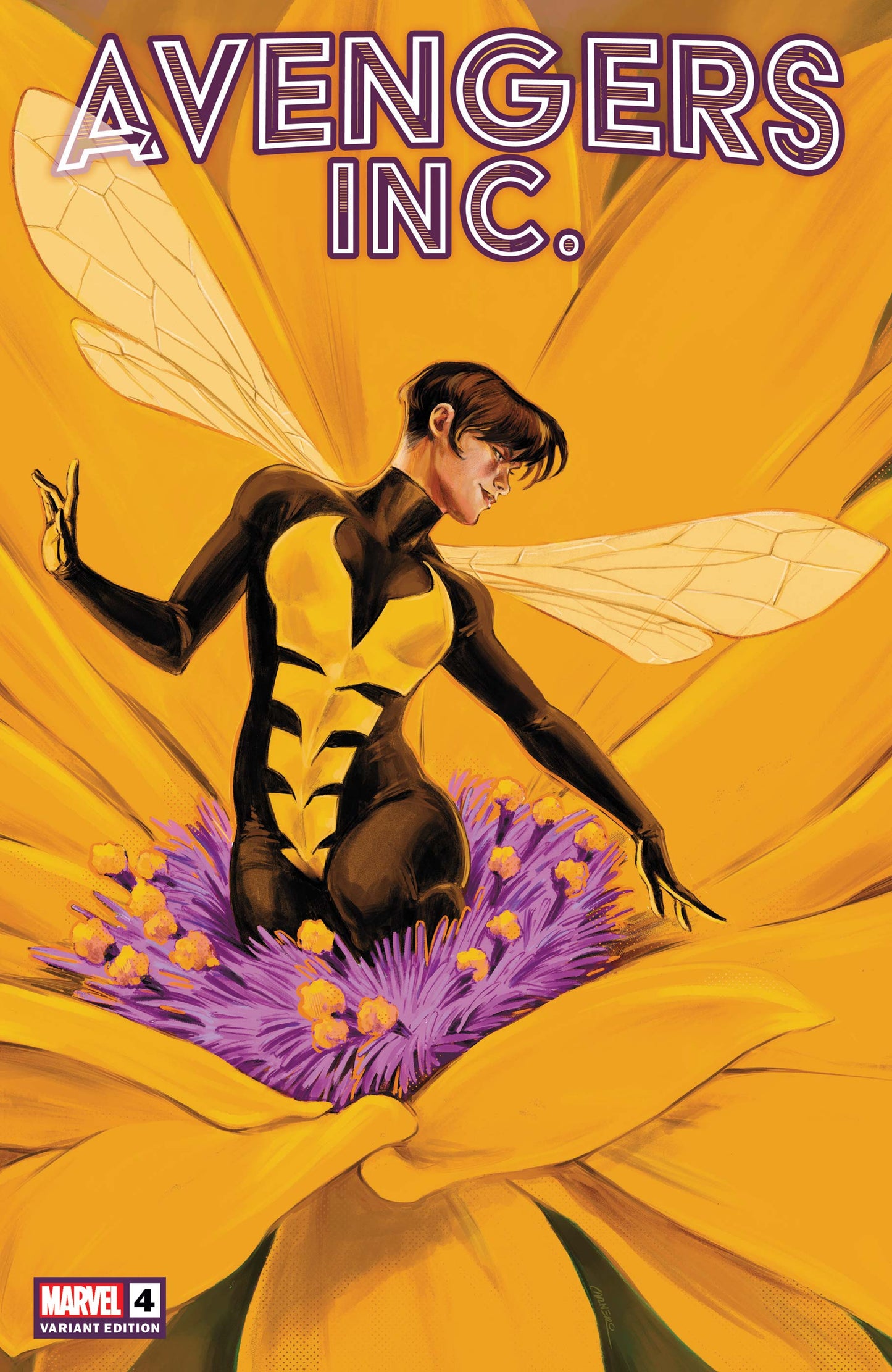 Avengers Inc. #4 Carnero Variant (1:25) by Al Ewing & Leonard Kirk (Paperback. 2023)