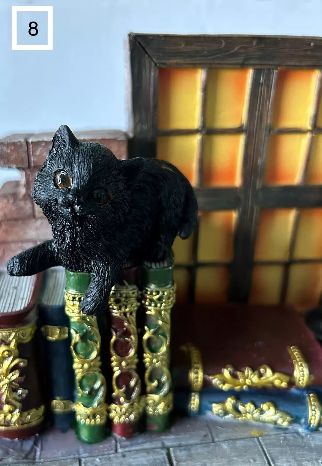 Black Cat Resin Ornament Figurine Single/Set - 12 Different Designes