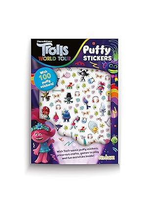 Trolls World Tour Puffy Sticker Book Paperback