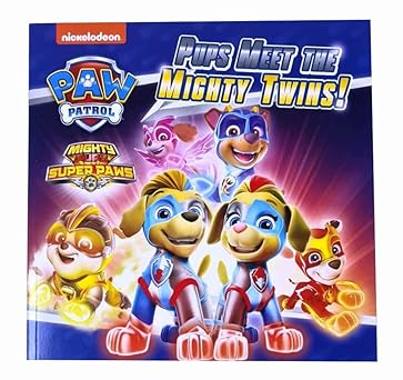 Paw Patrol: Pups Meet the Mighty Twins! (Paperback, 2022)