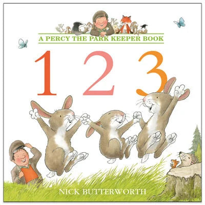 1 2 3 (A Percy the Park Keeper Book) by Nick Butterworth (Paperback, 2024)