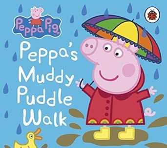 Peppa Pig: Peppa's Muddy Puddle Walk (Board Book, 2024)