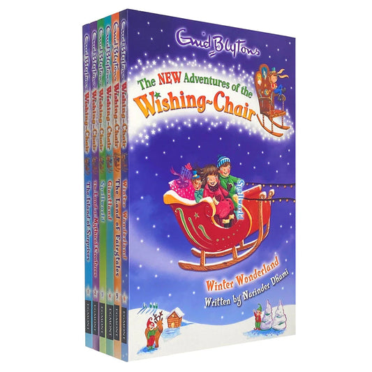 The New Adventures of the Wishing Chair Collection 6 Books Set Pack by Enid Blyton (Paperback, 2015)