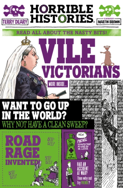 Horrible Histories Vile Victorians Paperback by Terry Deary