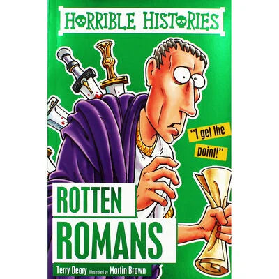Horrible Histories: Rotten Romans Paperback by Terry Deary