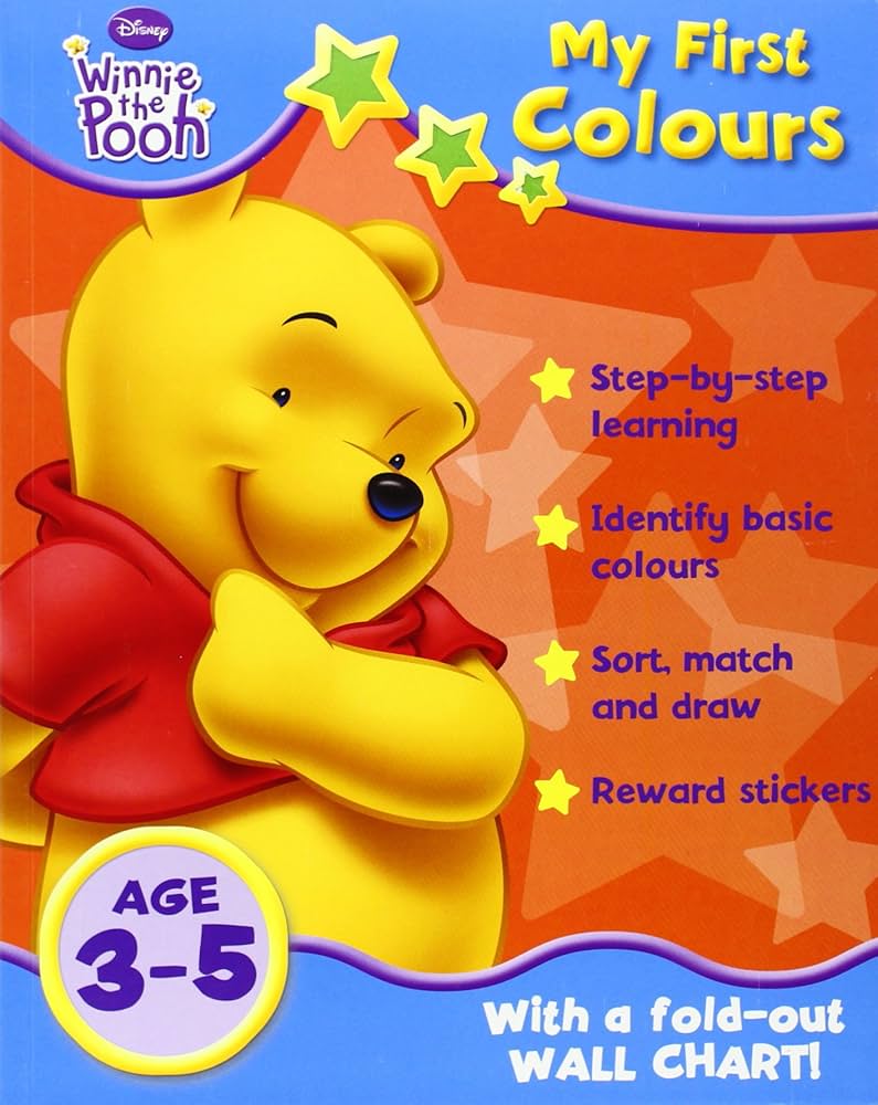 Disney Winnie the Pooh My First Colours (Paperback, 2009)
