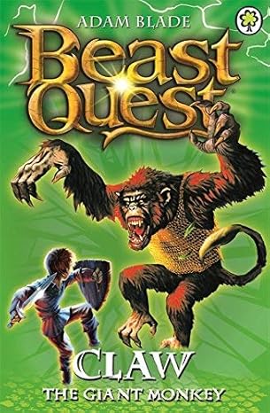 Claw the Giant Monkey (Beast Quest Series 2, Book 2) by Adam Blade (Paperback, 2015)
