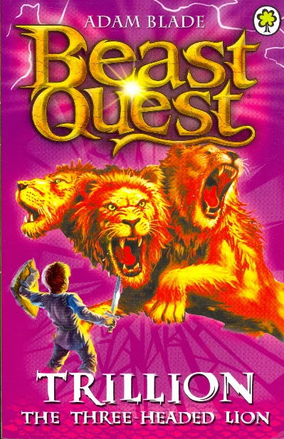 Trillion the Three-Headed Lion (Beast Quest Series 2, Book 6) by Adam Blade (Paperback, 2015)