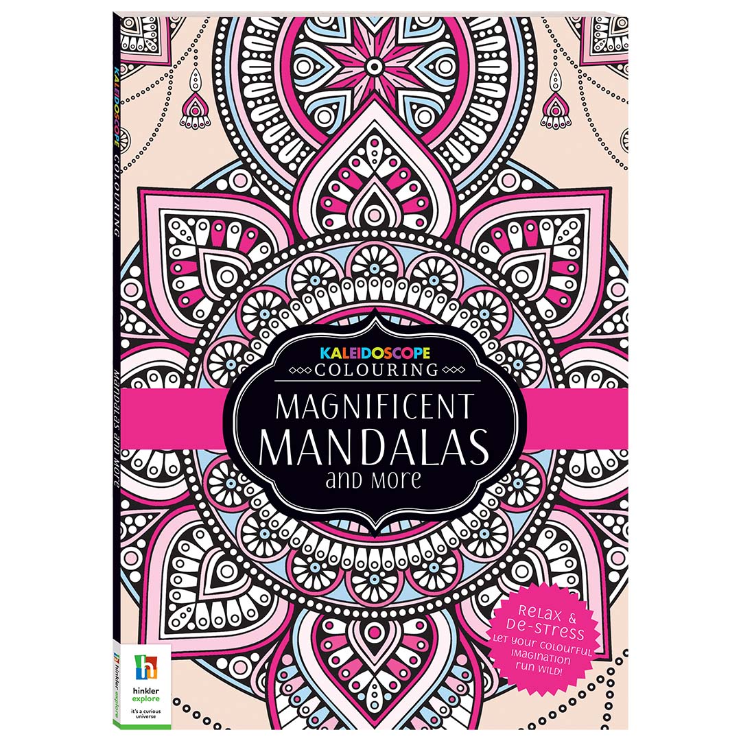 Kaleidoscope Colouring: Magnificent Mandalas and More Paperback