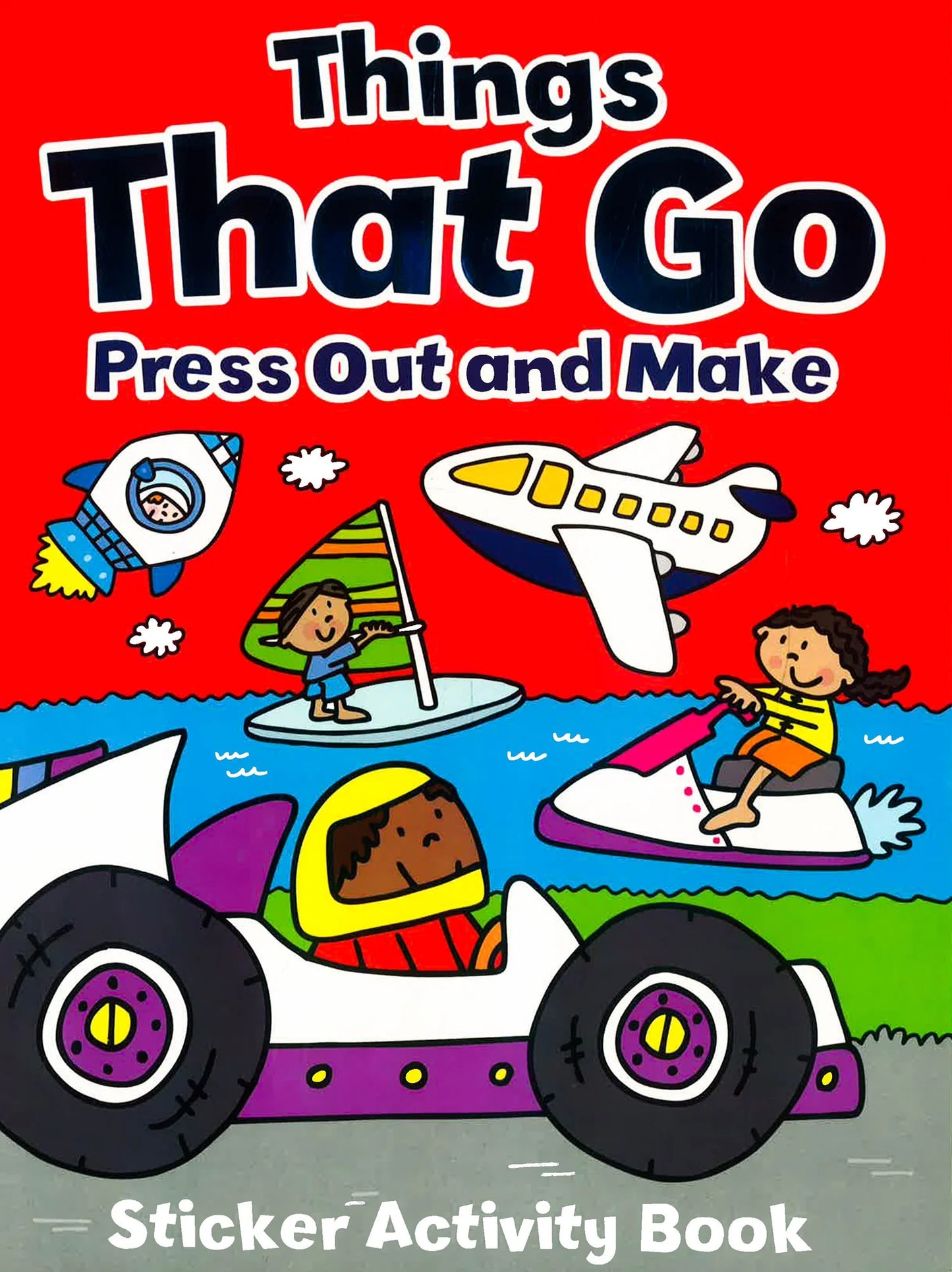 Things That Go (Press Out and Make) by Autumn Publishing (Paperback, 2015)