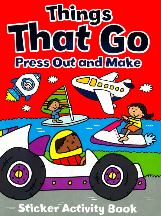 Things That Go (Press Out and Make) by Autumn Publishing (Paperback, 2015)