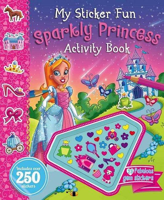 Sparkly Princess Activity Book (My Sticker Fun) by Stephanie Drake (Paperback, 2015)